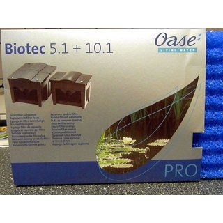Original Oase Ersatz Filterschwamm Blau fr Biotec 5.1/10.1 und BioSmart 18000 - 36000