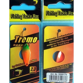 Forellen Spoon Fishing Tackle Max, FTM, Trout Spoon Tremo 2,3g / 11